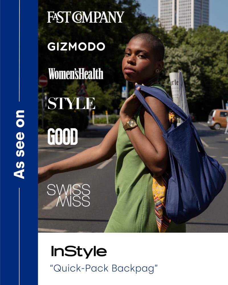 Notabag Original 2 in 1 Backpack and Bag (Navy Blue) â€“ Backpack waterproof â€“ reusable grocery bags foldable â€“ clever design for more flexibility â€“ backpack waterproof â€“ grocery tote bag - Image 4